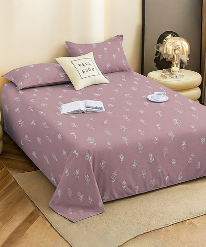 Blossom Trail Flat Double Bedsheet With 2 Pillow Covers
