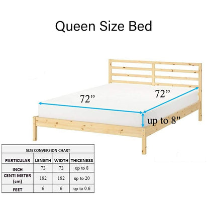 Kids Cute Fitted Bedsheet With Pillow Cover