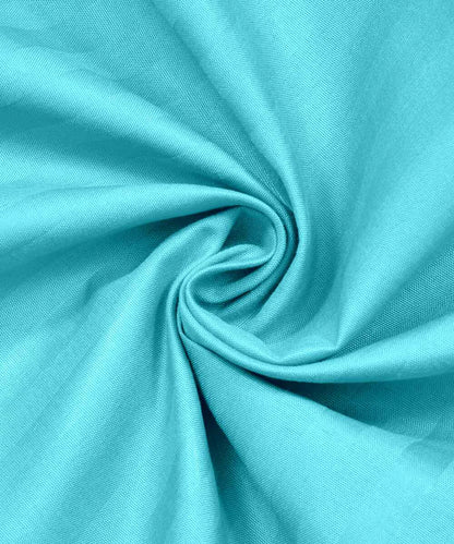 sky blue satin single bed comforter 