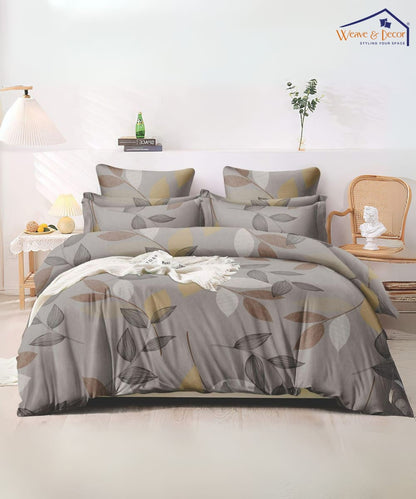 Autumn Leaves 350GSM Single Bed Comforter